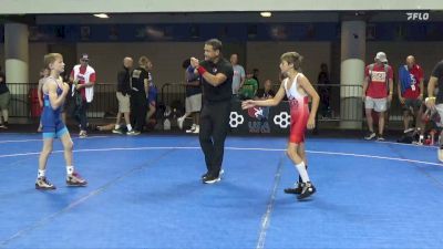 75 lbs Cons. Sub-semis - Zayne Wieneke, Greater Heights Wrestling vs Luke Taussig, Greater Heights Wrestling