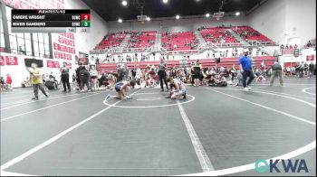 100 lbs Rr Rnd 1 - Hunter Coney, Choctaw Ironman vs Joel Ramirez, Hennessey Takedown Club