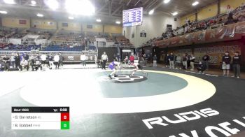 126 lbs Consolation - Sean Garretson, Archbishop Spalding vs Brody Gobbell, Father Ryan High School