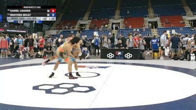 144 lbs Cons. Rd Of 64 - Daniel Linares, California vs Brayden Mixay, Oklahoma
