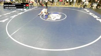 101 lbs Cons. Round 4 - Cam Whitehead, Unattached vs Bryce Kuhlman, Normal
