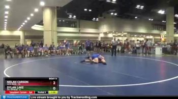 170 lbs Round 1 (10 Team) - Dylan Lake, STL Orange vs Nolan Carson, S.E.O. Blue