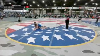 95 lbs Quarterfinal - Jack Glennon, Casselton Crushers vs Jace Edgar, Redfield Youth Wrestling