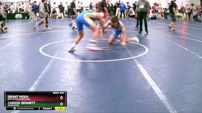 167 lbs Cons. Round 4 - Carson Bennett, Charlotte vs Grant Moga, Izzy Style Wrestling