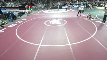 II-118 lbs Cons. Round 2 - Jackson Labarge, Northern Adirondack vs Rocky Molinare, Petrides