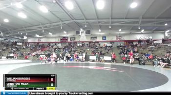 125 lbs Champ. Round 3 - Christian Mejia, McKendree vs William Burgess, Seton Hill