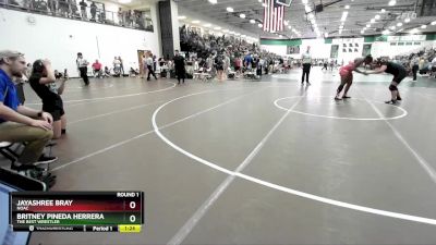 190 lbs Round 1 - Jayashree Bray, NOAC vs Britney Pineda Herrera, The Best Wrestler