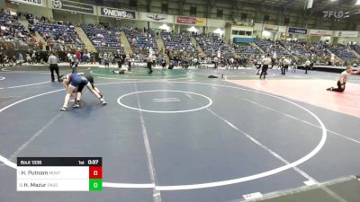 120 lbs Consi Of 8 #2 - Holden Putnam, Montrose Elite vs Hudson Mazur, Pagosa Pirates