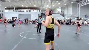 92 lbs Round 1 (6 Team) - Evan Mcmann, Smitty`s Barn vs Landon Street, Rattlers Siggy Style