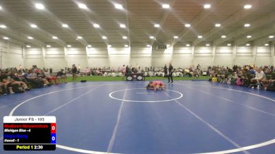 105 lbs Madison Nieuwenhuis, Michigan Blue vs Maya Wong, Hawaii