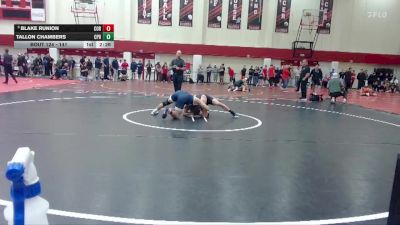 141 lbs Champ. Round 2 - Blake Runion, Corban University vs Tallon Chambers, Cal Poly Humboldt