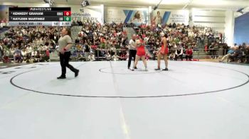 190 lbs 1st Place Match - Kennedy Graham, Olathe North vs Hayleen Martinez, Liberal