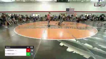 80 lbs Rr Rnd 2 - Lane Williams, Fort Hammers vs Kolby Robinson, EAC D.Z.