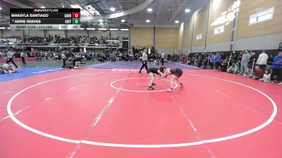 114 lbs Consi Of 8 #2 - MaKayla Santiago, Conard vs Adrie Reeves, Goffstown