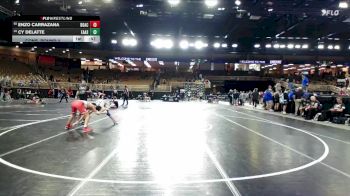 120 lbs Cons. Round 3 - Enzo Carrazana, Doral Academy vs Cy Delatte, East Ascension