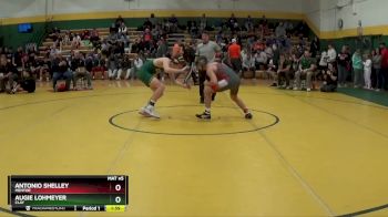 150 lbs Champ. Round 2 - Augie Lohmeyer, CLAY vs Antonio Shelley, MENTOR