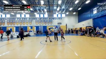 138 lbs Champ. Round 1 - Nicholas Restrepo, St Cloud vs Isfandier Sharipov, Osceola (Kissimmee)