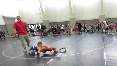 53 lbs Champ. Round 1 - Rome Sands, Team Prestige Wrestling vs Cole Dixon, Preston Warriors