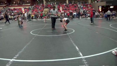 72 lbs Cons. Round 1 - Calvin Heuer, Maize Wrestling Club vs Colden Blockcolsky, Manhattan Wrestling Club