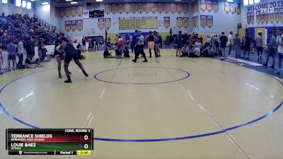 150 lbs Cons. Round 3 - Louie Baez, Attack vs Terrance Shields, Hernando High School