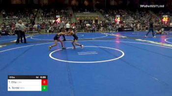 61 lbs Prelims - Tytan Ellis, Glenpool vs Xavier Torrez, NM Gold