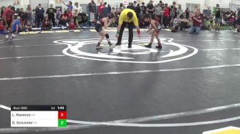 60-B lbs Round Of 16 - Leonardo Marenco, MD vs Drake Schussler, PA