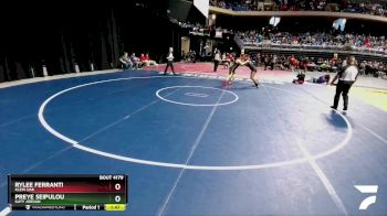 6A 185 lbs Quarterfinal - Preye Seipulou, Katy Jordan vs Rylee Ferranti, Klein Oak