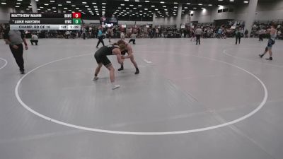 175 lbs Champ. Rd Of 16 - Matthew Mann, Broken Arrow Wrestling Club vs Luke Hayden, Eierman Elite Wrestling Club