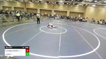 101 lbs Consolation - Ariana Ensign/Conklin, Team Montana vs Julyssa Arce, TUF California Wr Ac