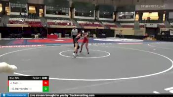 120 lbs Cons. Round 3 - Cassandra Hernandez, Albert Einstein vs Jaely Soto, Dulaney