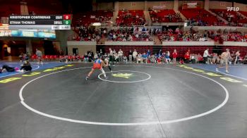 113 lbs Round 2 - Quarters & 1st Wb (16 Team) - Kristopher Contreras, Grapevine vs Ethan Thomas, Comal Smithson Valley