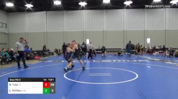 120 lbs Prelims - Noah Tyler, Team Techfall vs Chayse Polifka, Oklahoma Boyz