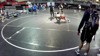 132 lbs 3rd Place Match - Aiden Hanshaw, Beatrice Wrestling Club vs Bowen Backer, Sutherland Youth Wrestling Club