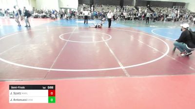 63-M2 lbs Semifinal - Jace Spatz, Marlton vs Johnny Antonucci, Vougar's Honors Wrestling