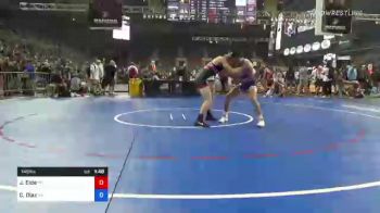 145 lbs Consi Of 64 #2 - Jesse Eide, Montana vs Christian Diaz, California