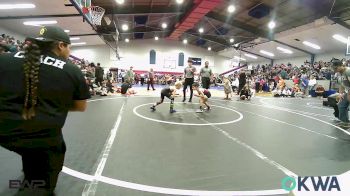 52 lbs Round Of 16 - Rodney Bencoma, Warhorse Wrestling Club vs Kanon Zappone, Barnsdall Youth Wrestling
