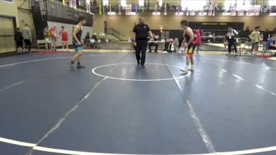 157 lbs Quarters - Riley ODonnell, Iowa vs Lucas Smith, Dubuque Wrestling Club
