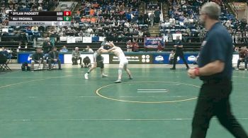 2 - 126 lbs 1st Place Match - Eli Troxell, Strasburg vs Dylan Padgett, Nandua