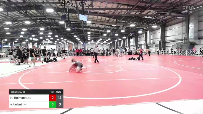 120 lbs Rr Rnd 3 - Hudson Holman, Quest School Of Wrestling Black vs ...