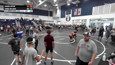 215 lbs Cons. Semi - Kaden Cryer, Reverence Grappling vs Jared De Leon, Alta Loma