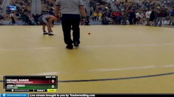 141 lbs Cons. Round 3 - Michael Rainer, Nebraska Weslyn University vs Josh Loredo, UNATTACHED
