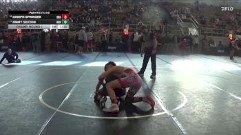 134 lbs Champ. Round 1 - Jimmy Sexton, Huntington vs Joseph Springer, Unattached