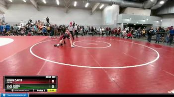 144 lbs Cons. Round 2 - John Davis, Eaton vs Gus Berg, Silver Creek