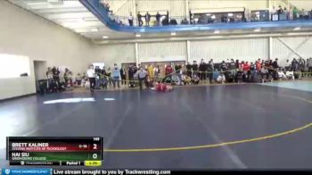 149 lbs Semifinal - Brett Kaliner, Stevens Institute Of Technology vs Hai Siu, Greensboro College