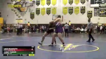 285 lbs 3rd Place Match - Corey Parker, NORDONIA, OH vs Jack Paukovits, North Royalton, OH