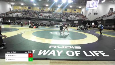 165 lbs Consi Of 16 #2 - Nico Badia, Nobles vs Bo Sulc, Gonzaga College High School