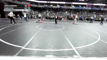 106 lbs Final - Arielle Morrow, Franklin Central WC vs Laken Little, South Central Punishers