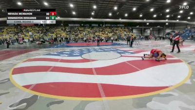 118 lbs Cons. Round 2 - Nevada McMahon, Individual vs Remington Edwards, Winner