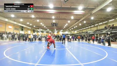 285 lbs Quarterfinal - Machar Francis, East Providence vs Ason Jones, Coventry