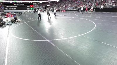 D1-175 lbs Semifinal - Caleb Dennee, Marshfield vs Eli Leonard, Mount Horeb/Barneveld